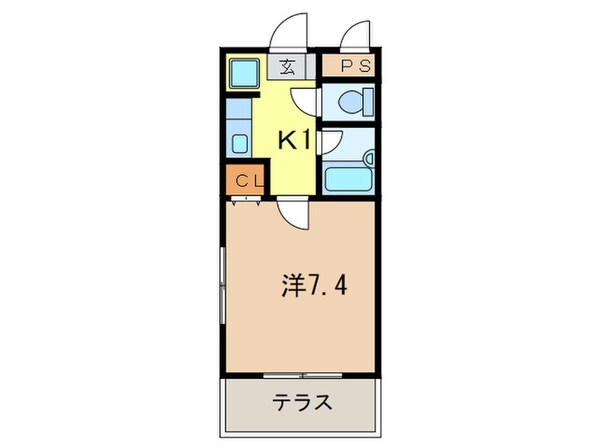 シティハウス仁川Ⅱの物件間取画像